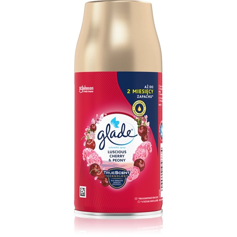 GLADE Automatic Spray Luscious Cherry & Peony automatic air freshener refill 269 ml