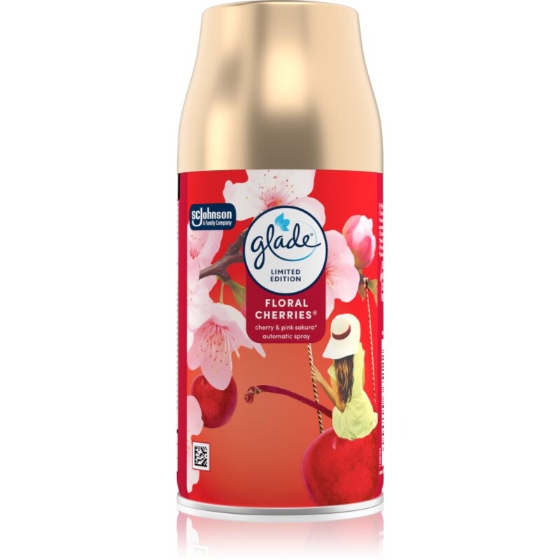 GLADE Automatic Floral Cherries automatic air freshener refill 269 ml