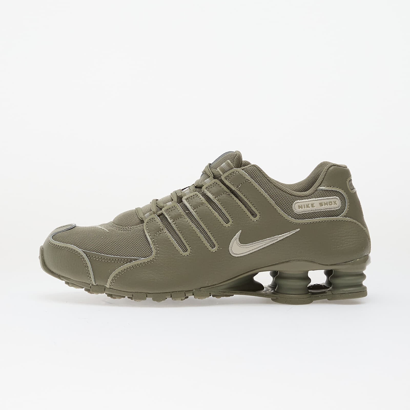 Sneakers Nike Shox Nz Light Army/ Light Bone-Spruce Fog UK 6.5