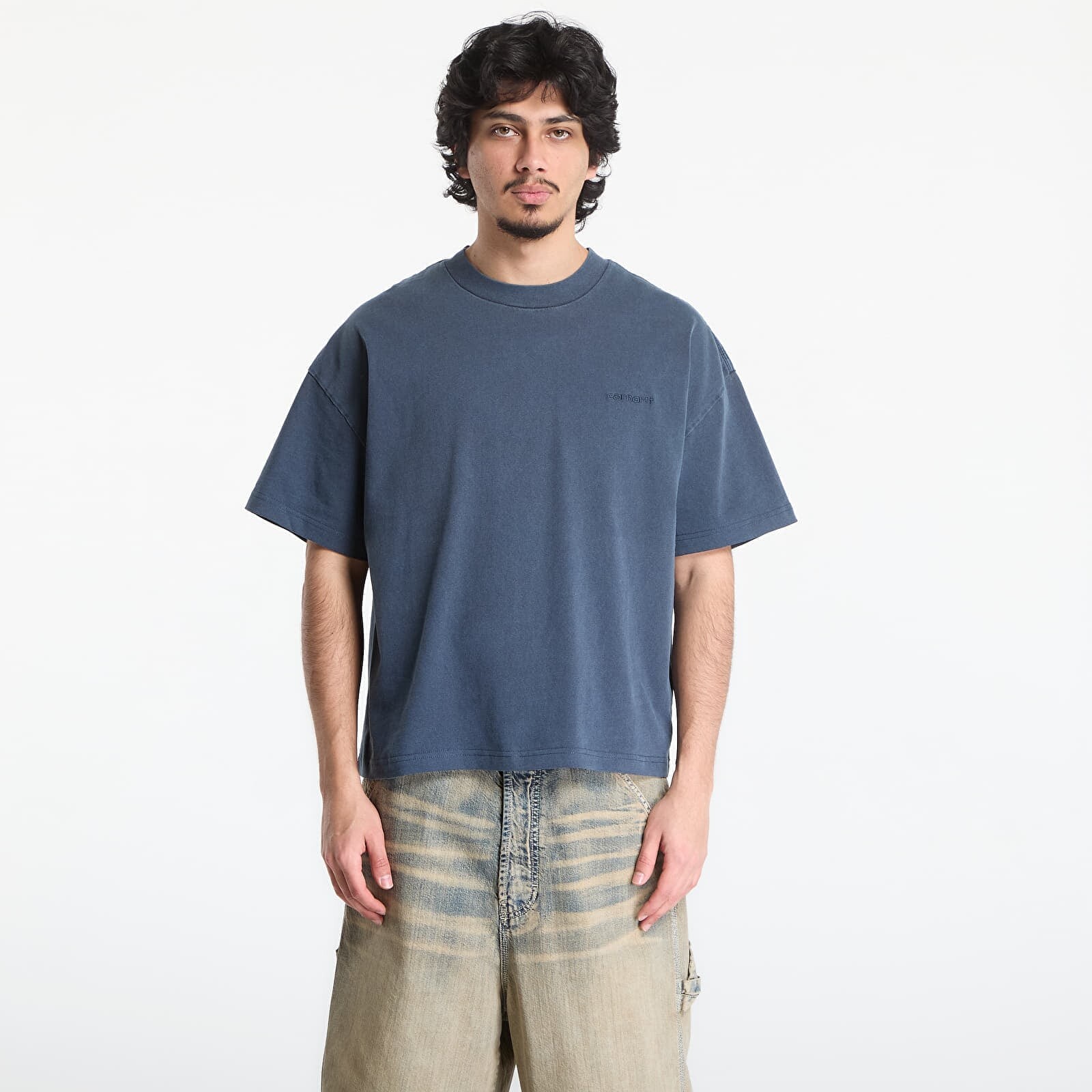 T-shirt Carhartt WIP S/S Benton T-Shirt UNISEX Carbon XXL