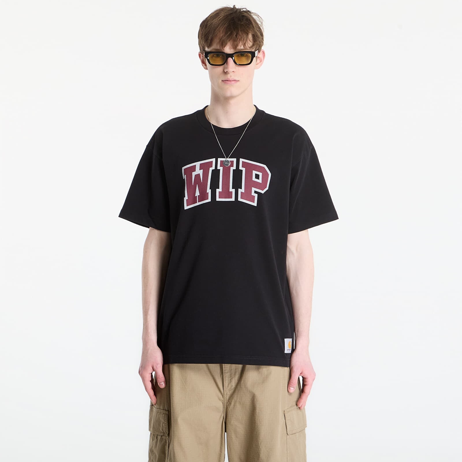 T-shirt Carhartt WIP S/S WIP III T-Shirt UNISEX Black XXL