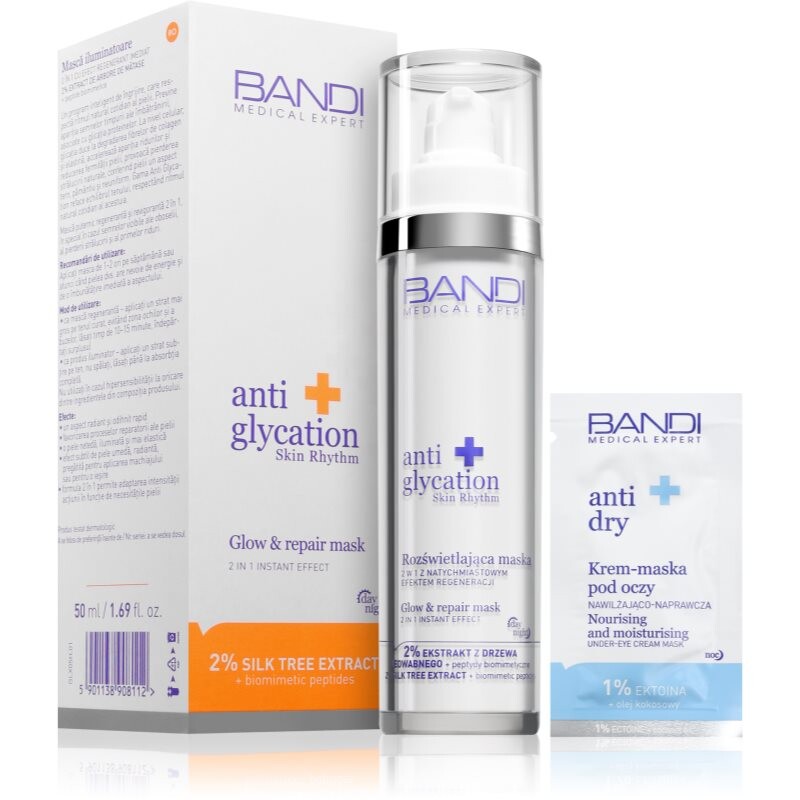 BANDI Cosmetics Anti Glycation regenerating mask 2-in-1 50 ml