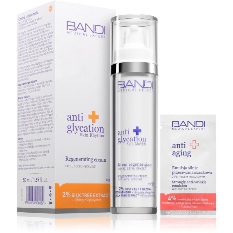 BANDI Cosmetics Anti Glycation night cream with anti-ageing effect 50 ml
