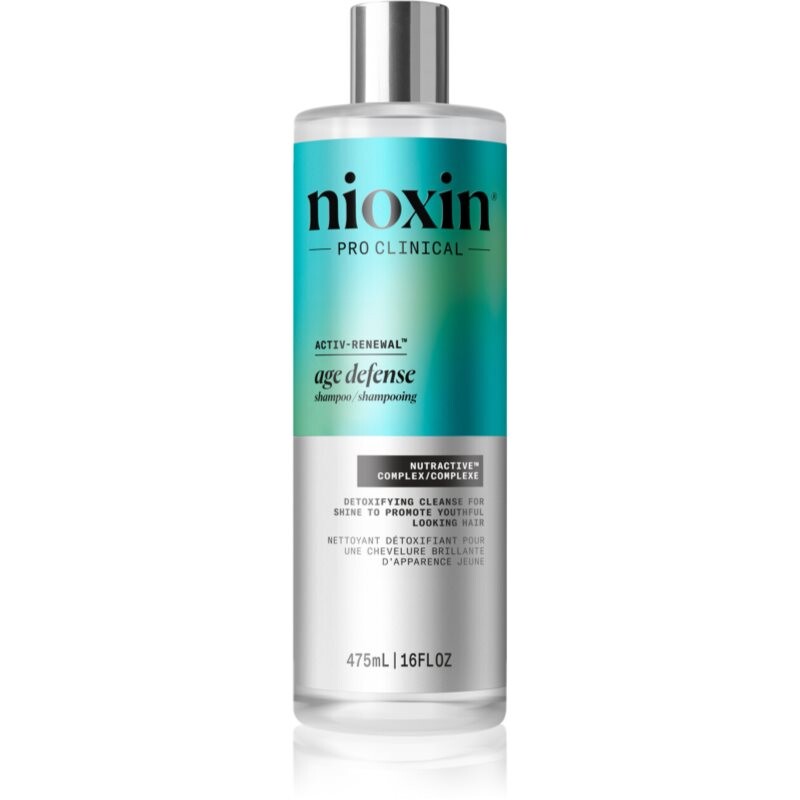 Nioxin Age defense Shampoo shampoo with anti-ageing effect for all hair types 475 ml