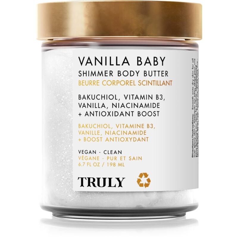 Truly Vanilla Baby intense moisture body butter with pearl shine 198 ml