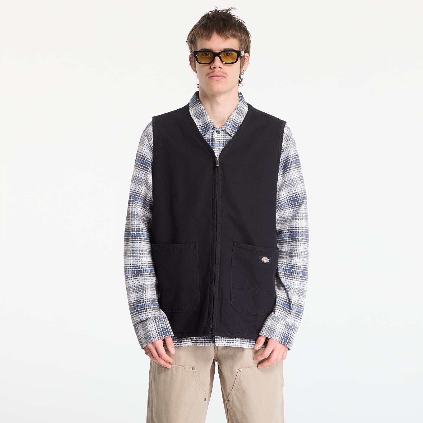 Dickies Canvas Summer Vest Black S
