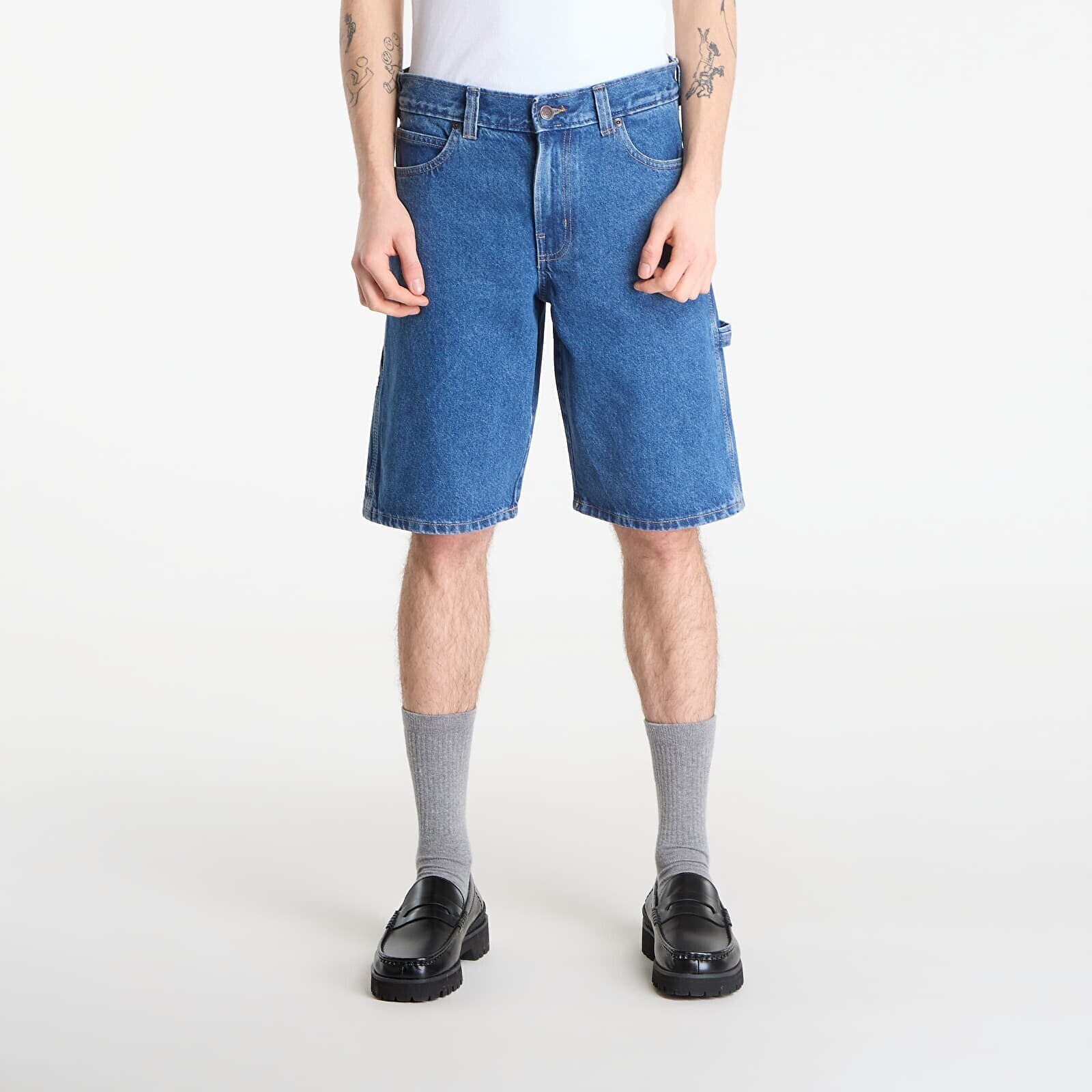 Dickies 993 11 Inch Carpenter Shorts Classic Blue W36