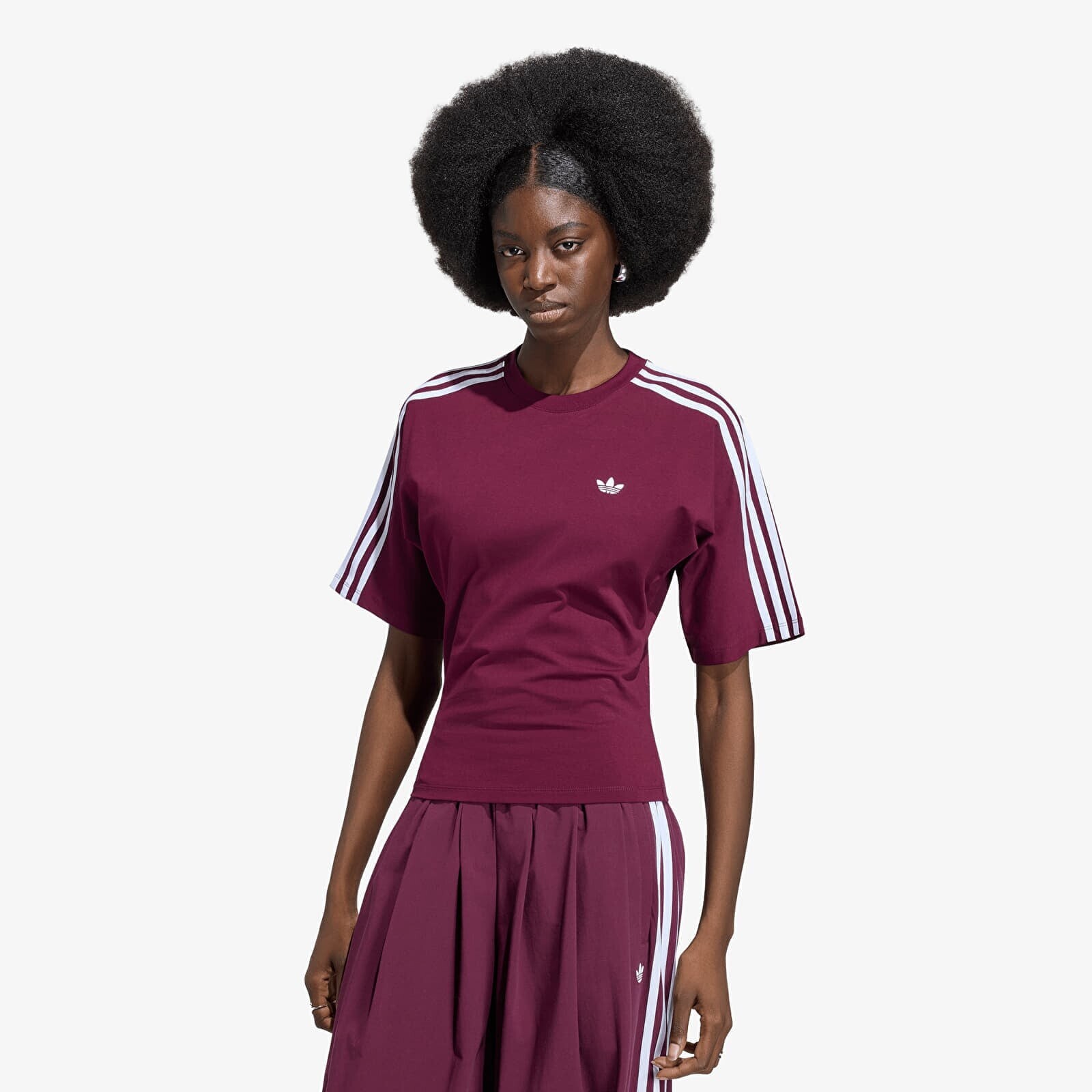 T-shirt adidas Adilenium 5.0 Slim T-Shirt Maroon L