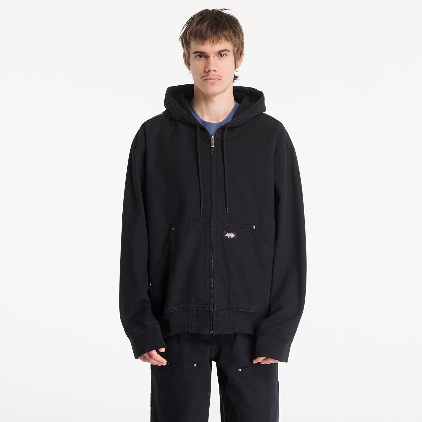 Bomber Dickies Unlined Canvas Hooded Bomber Black S