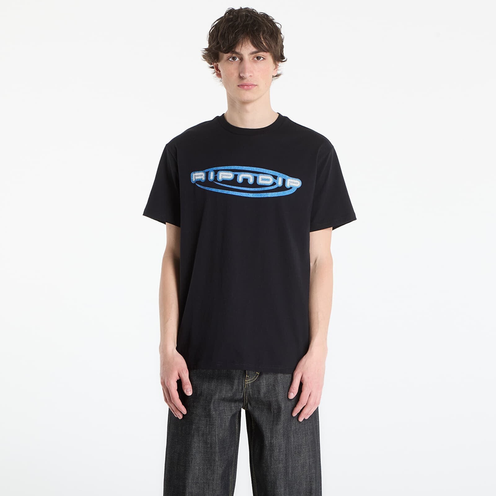 T-shirt RIPNDIP Otis Tee Black Wash M