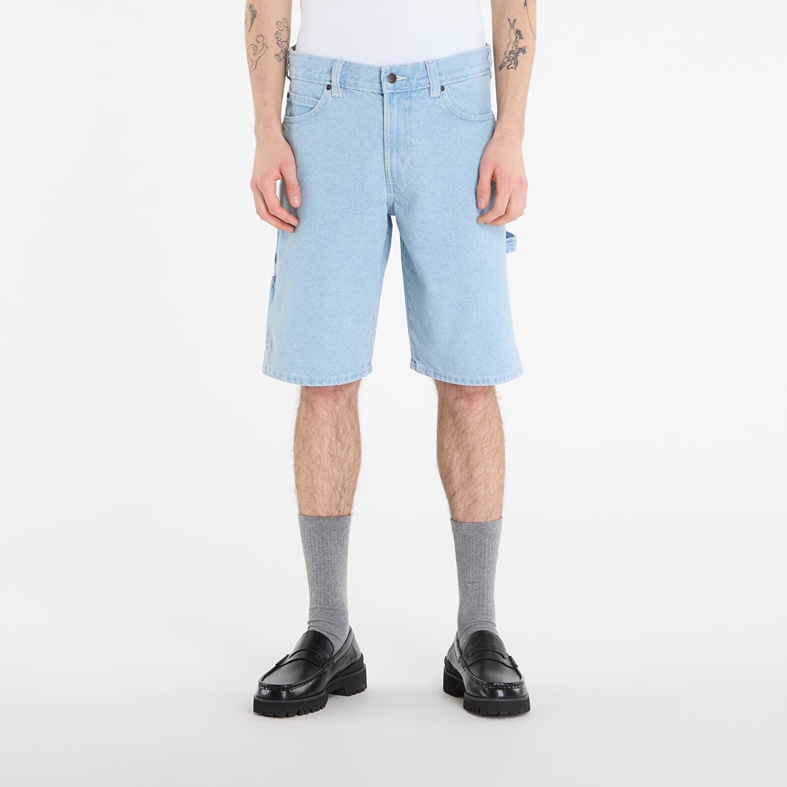 Dickies 993 11 Inch Carpenter Shorts Vintage Blue W31