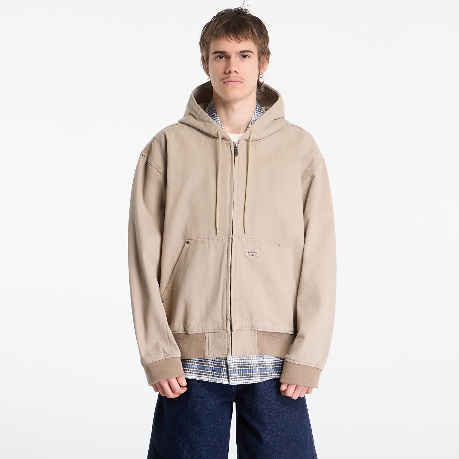 Bomber Dickies Unlined Canvas Hooded Bomber Desert Sand L