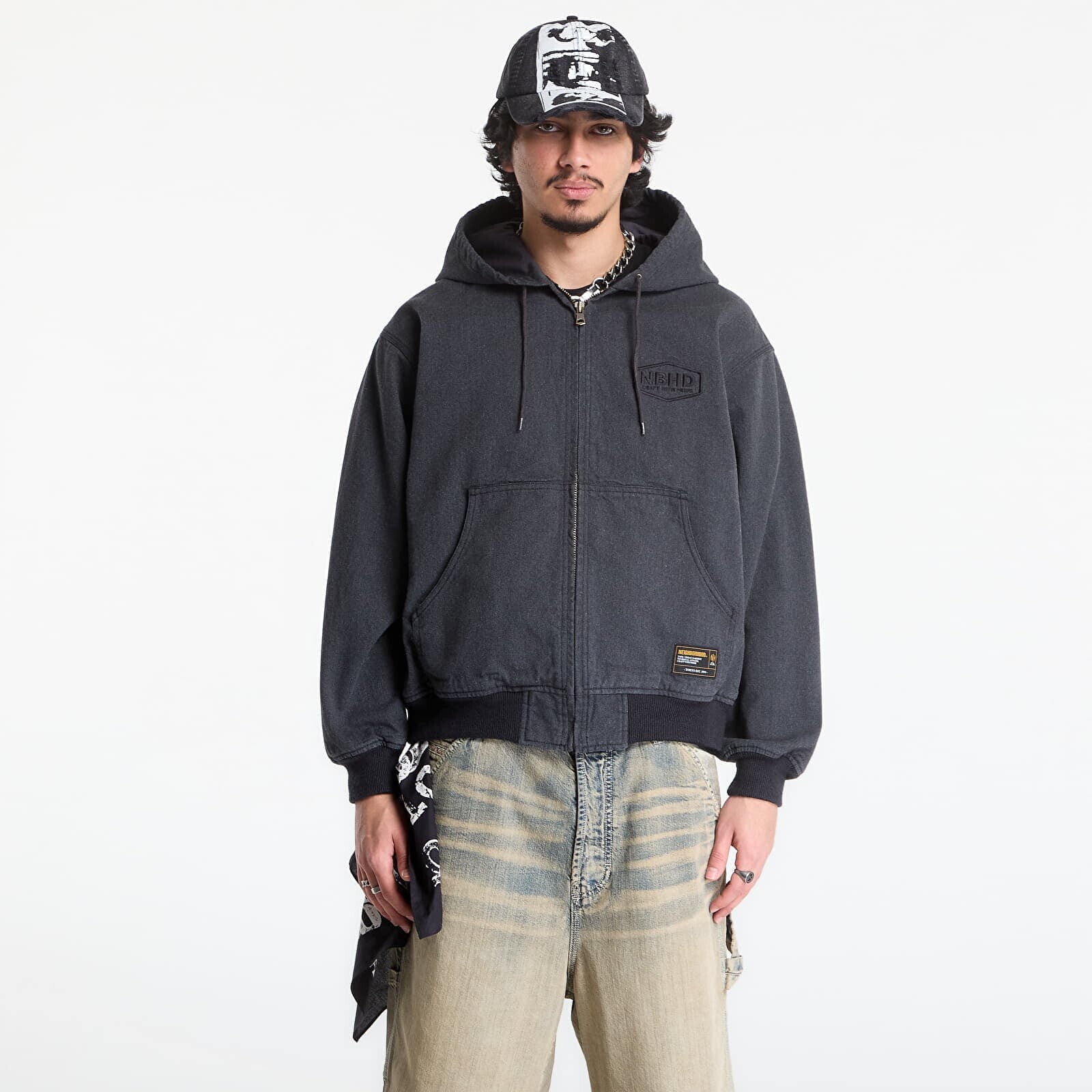 Jacket NEIGHBORHOOD Zip Hooded Jacket Black S