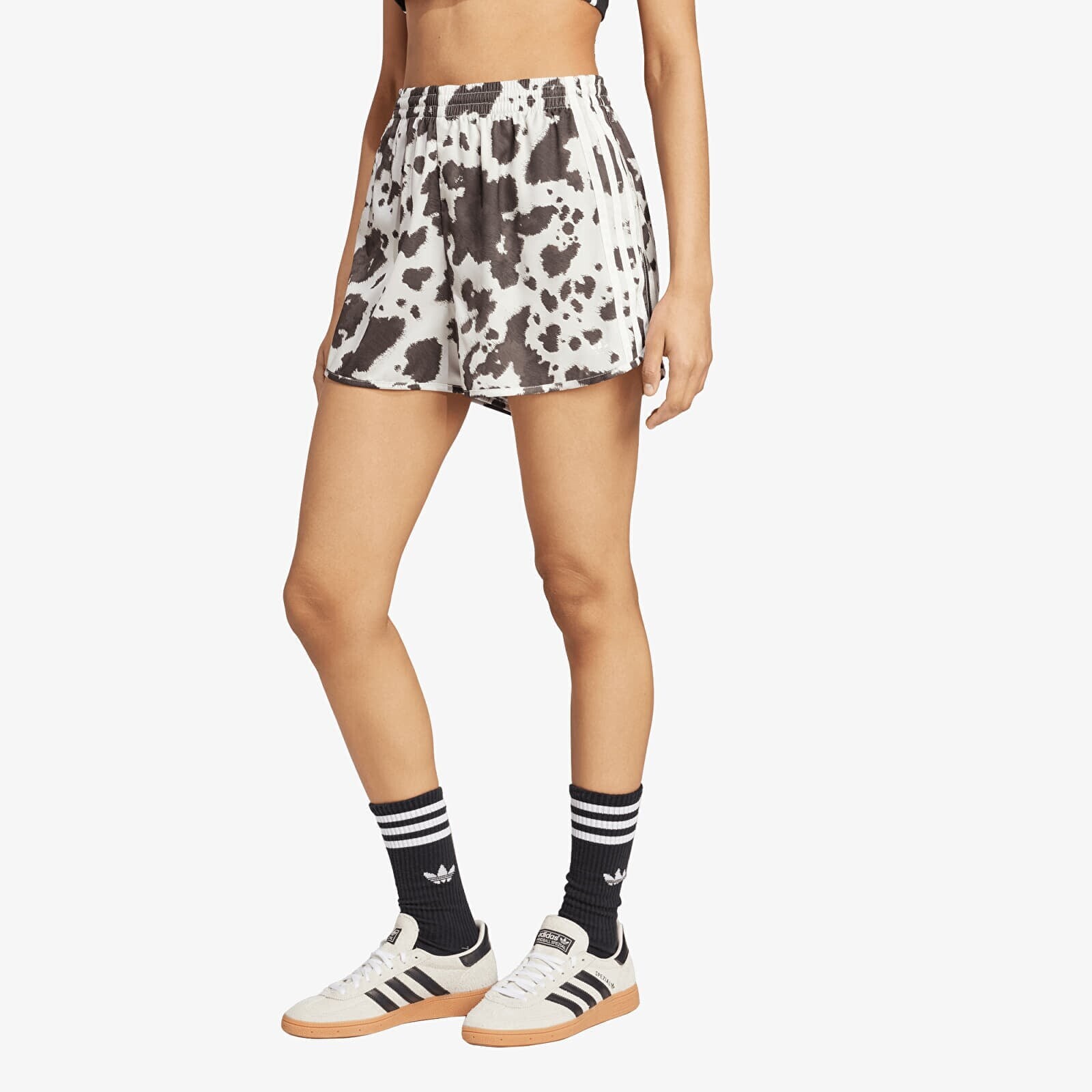 Shorts adidas Satin Shorts Multicolor/ Off White S