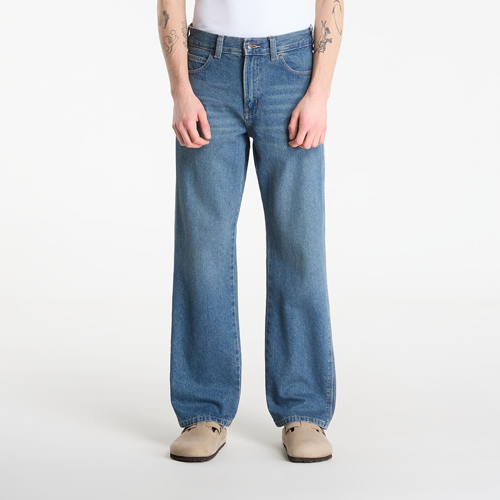 Pants Dickies 954 Relaxed Straight Work Jeans Blue W32/L30