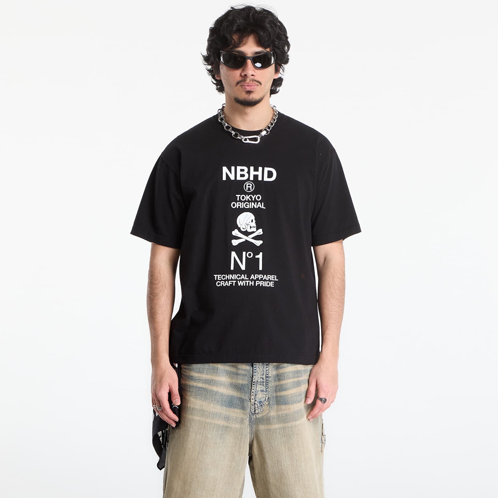 T-shirt NEIGHBORHOOD Nh . Tee Ss-8 Black L