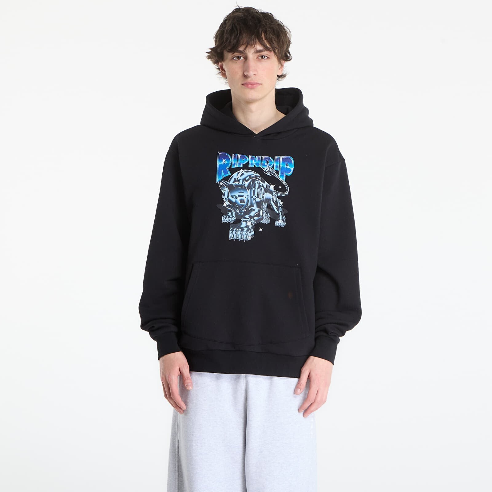Sweatshirt RIPNDIP Cyborg Hoodie Black Wash L