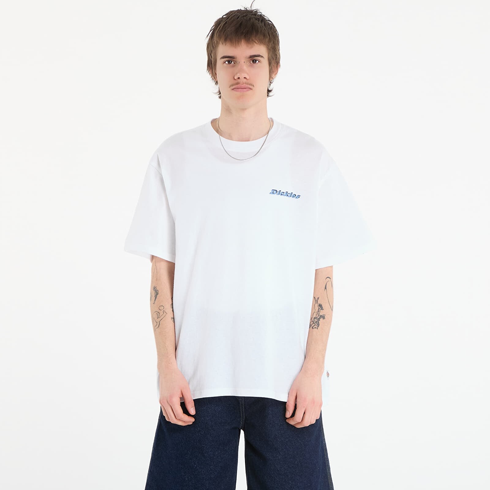 T-shirt Dickies Thornville Ss Tee White S