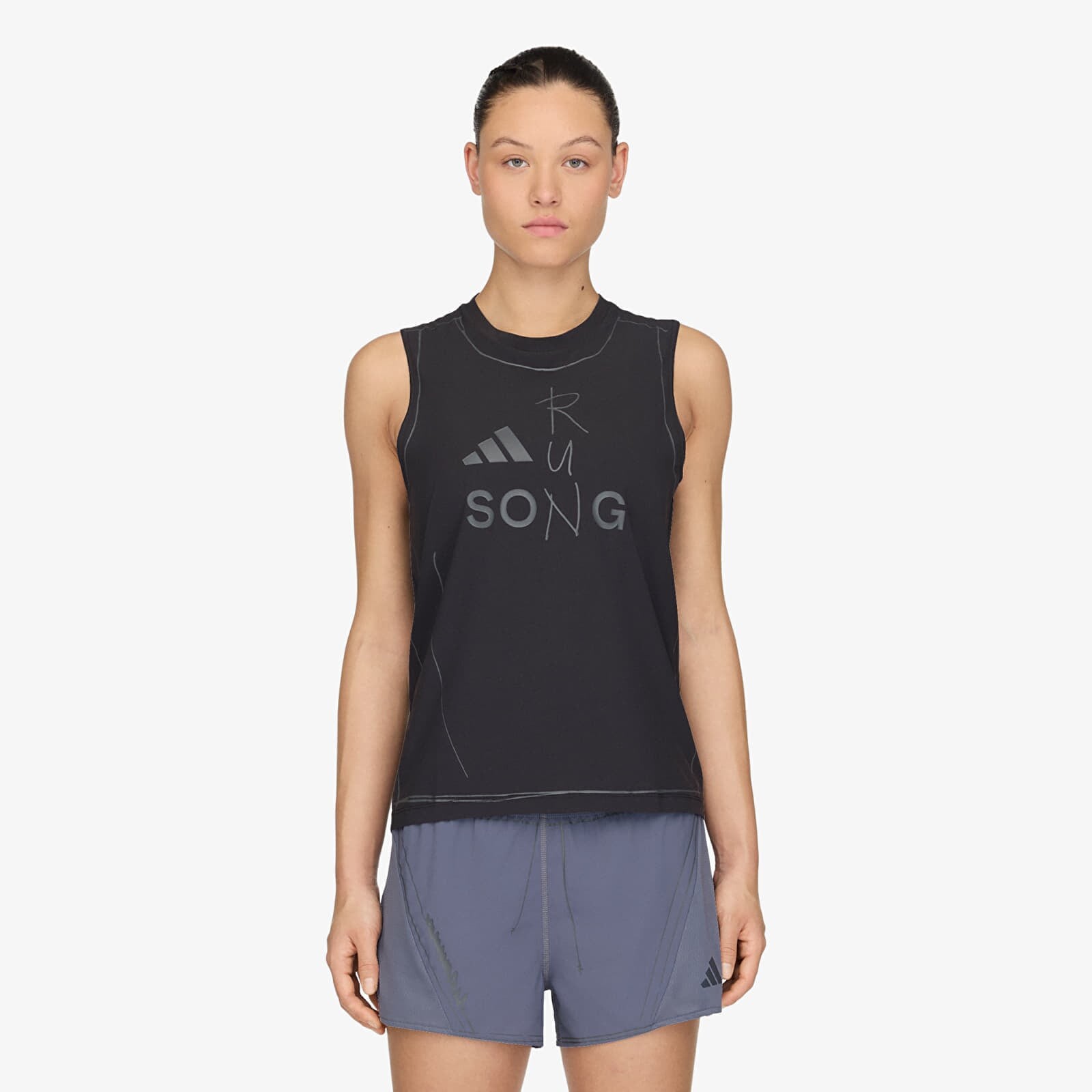 Tank top adidas Adi365 Sftm Running Tank Top Black S