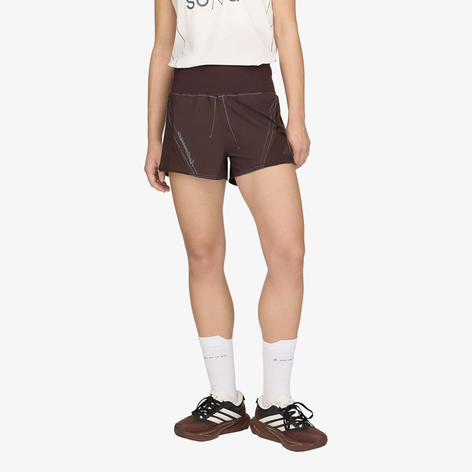 adidas Adi365 Sftm Running Shorts Aurora Coffee S