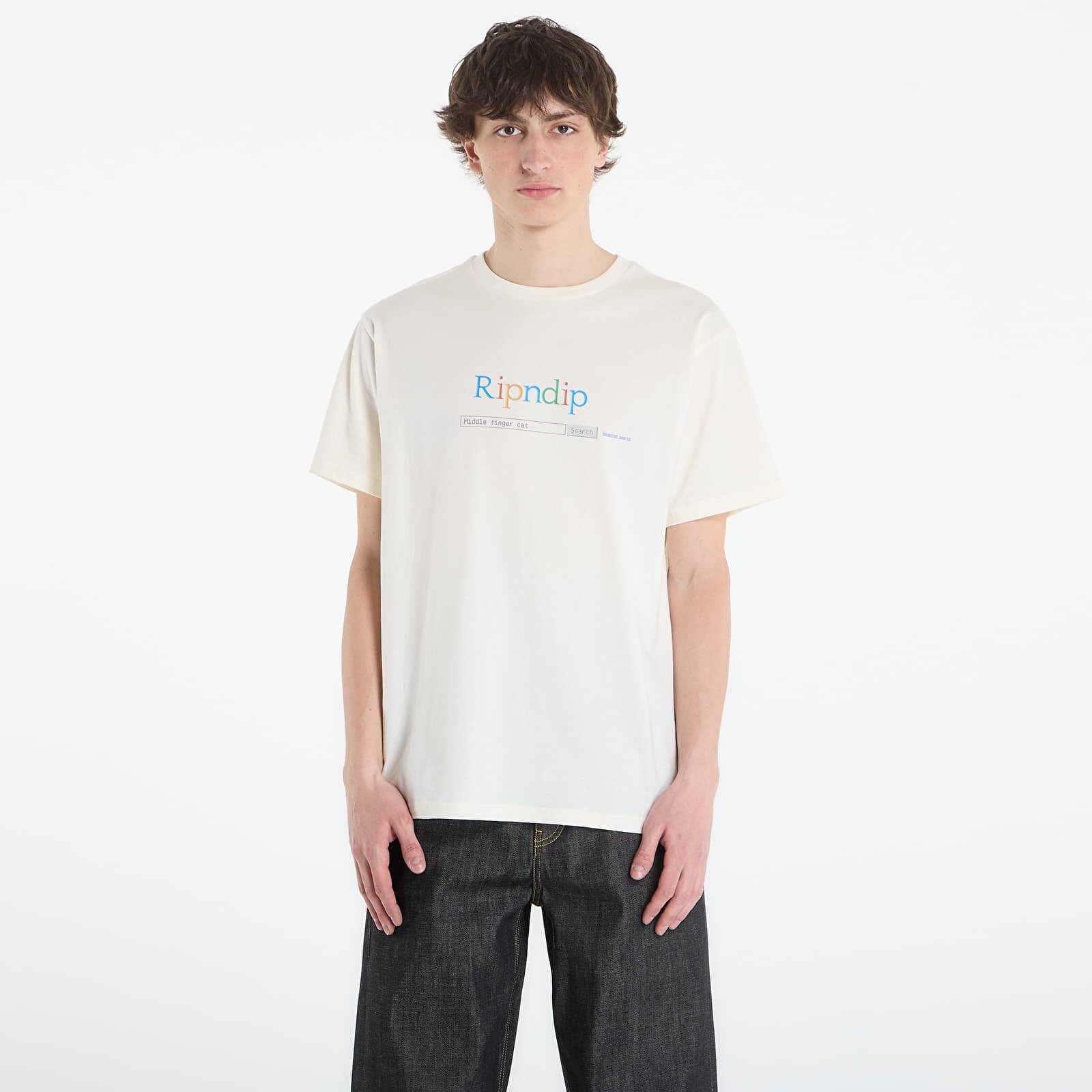 T-shirt RIPNDIP A Bird Tee Bone S