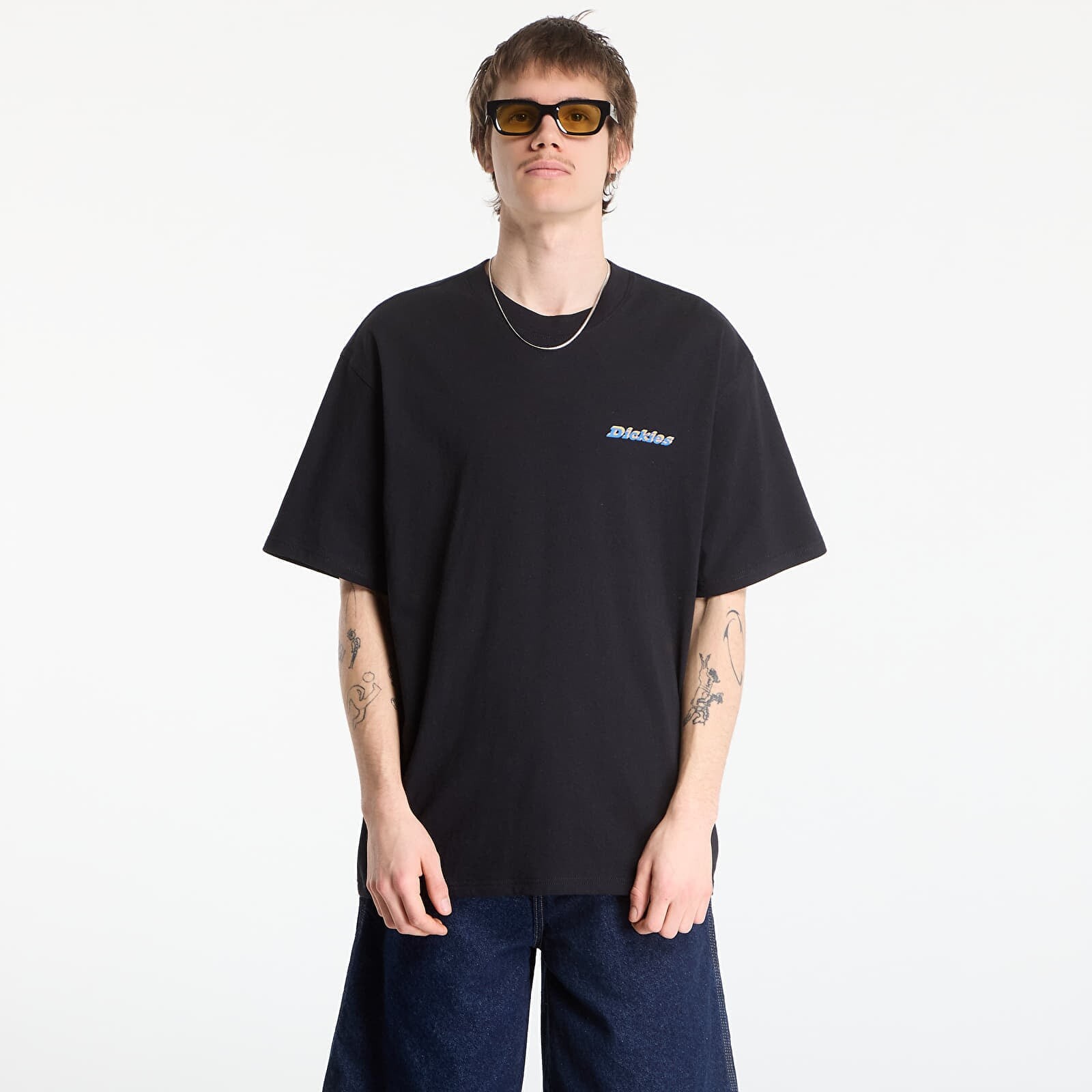 T-shirt Dickies Thornville Ss Tee Black XL