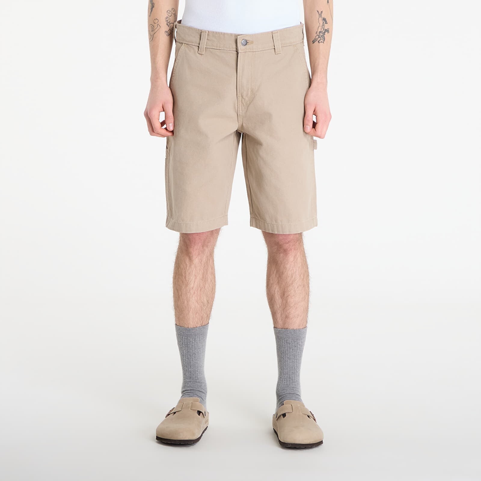 Dickies Canvas Carpenter Short Desert Sand W31