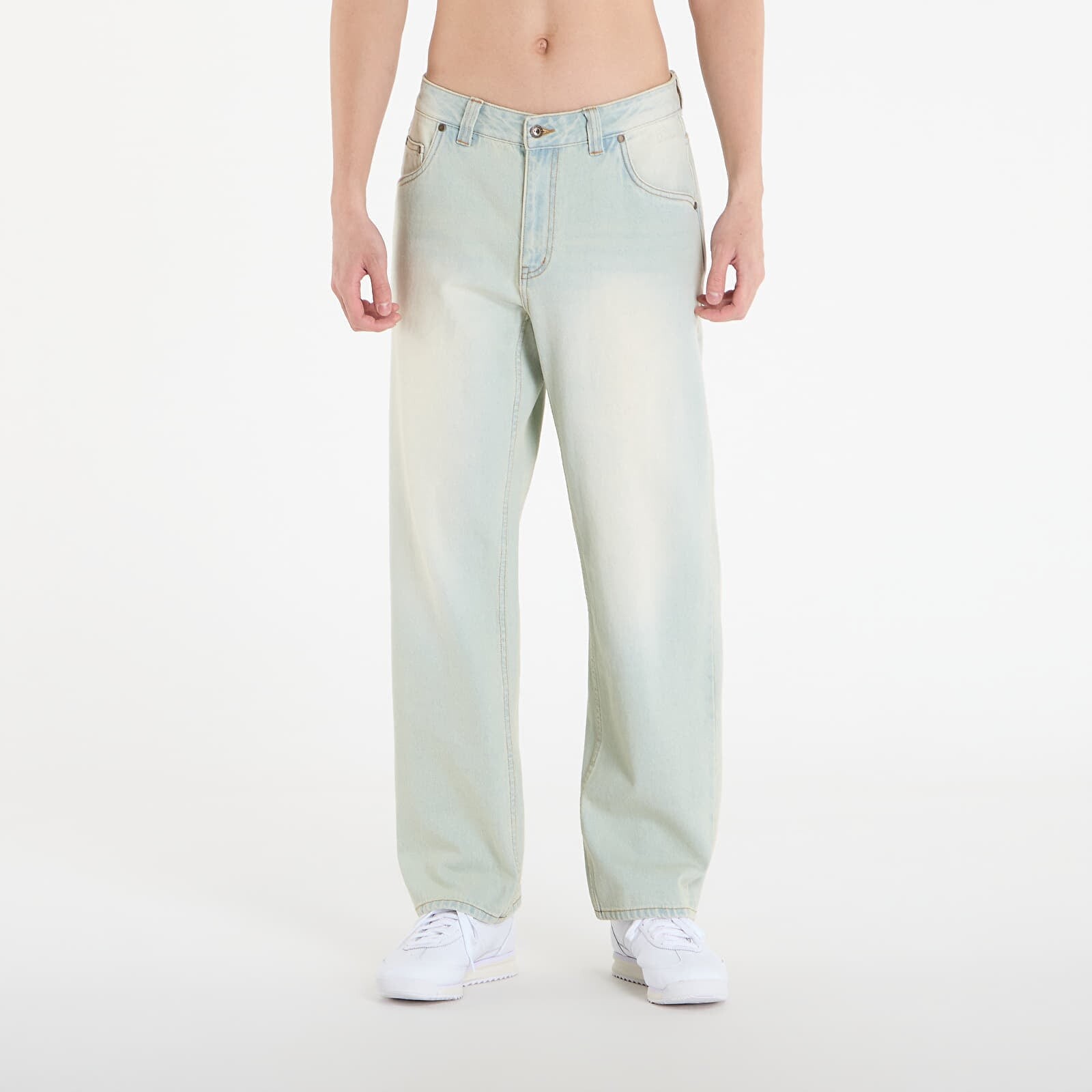 Pants DIME Relaxed Denim Pants Bleached Sky 30