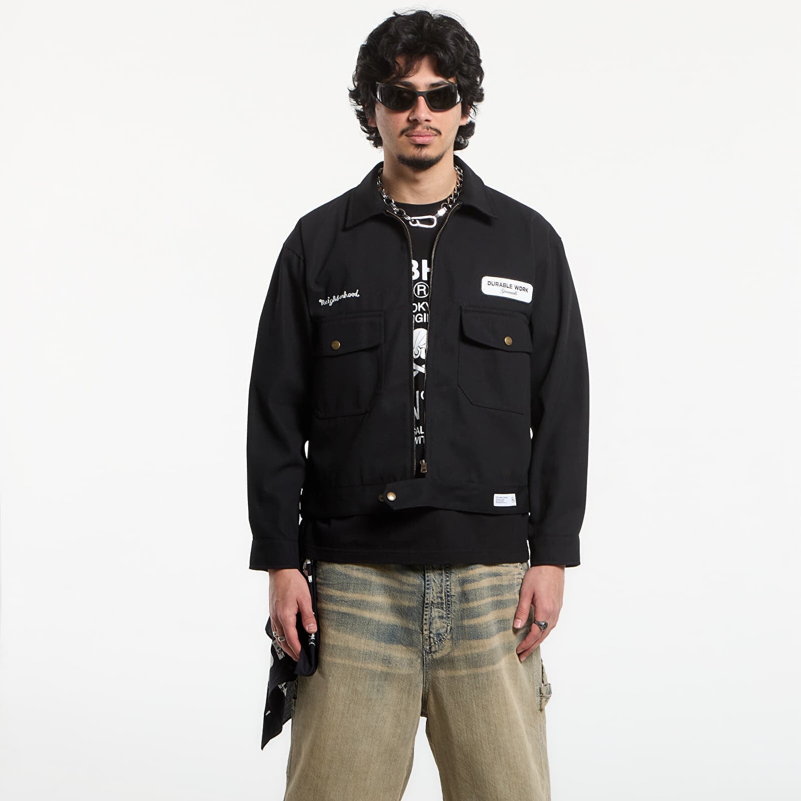 Jacket NEIGHBORHOOD Zip Work Jacket Black XL