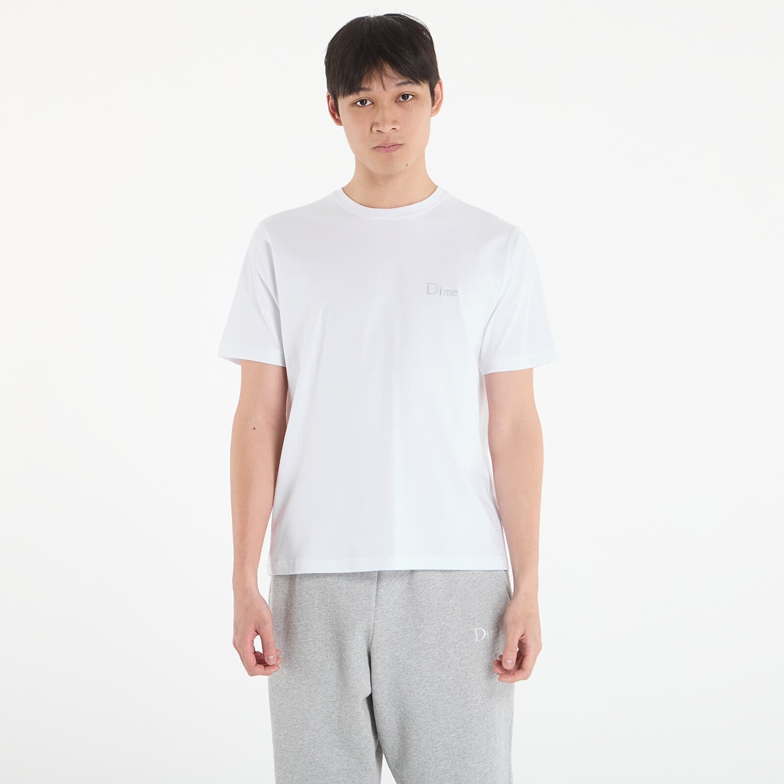 T-shirt DIME Classic Small Logo T-Shirt UNISEX White M