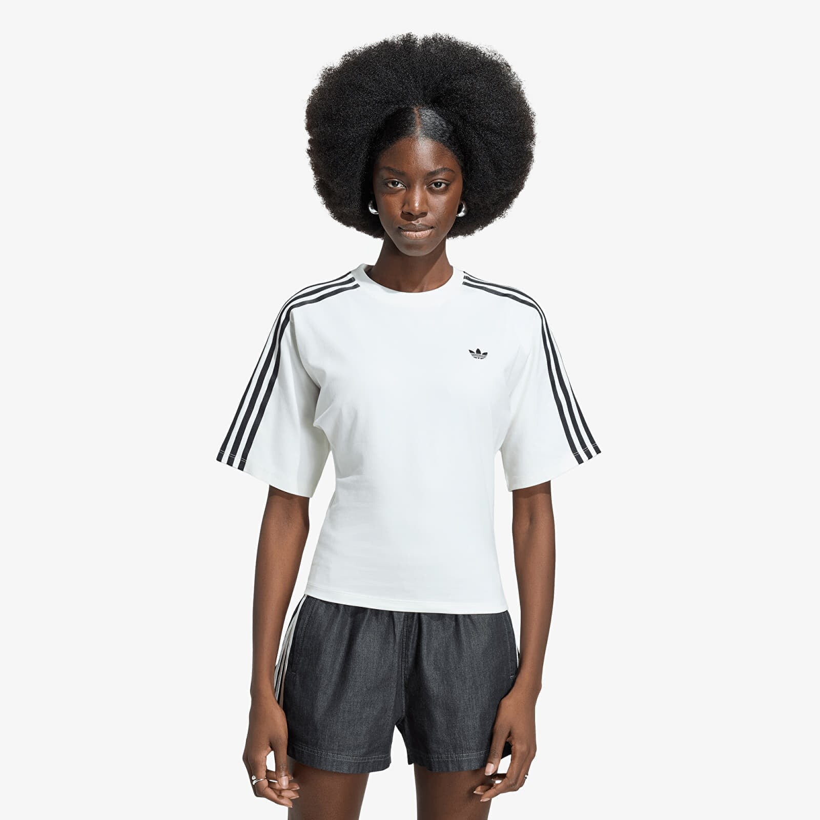 T-shirt adidas Adilenium 5.0 Slim T-Shirt Off White L