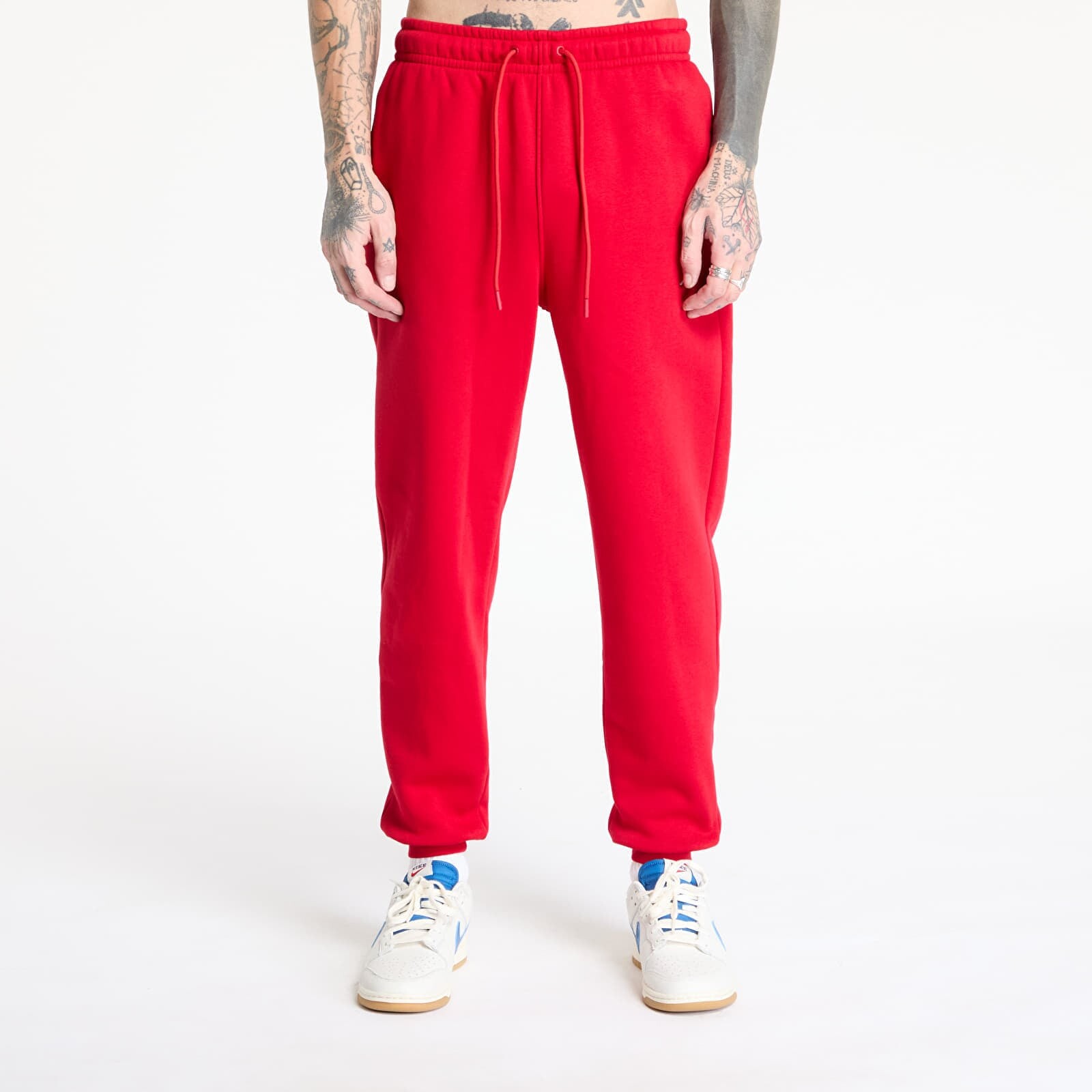 Pants Jordan Brooklyn Fleece Men's Pants Gym Red/ White L