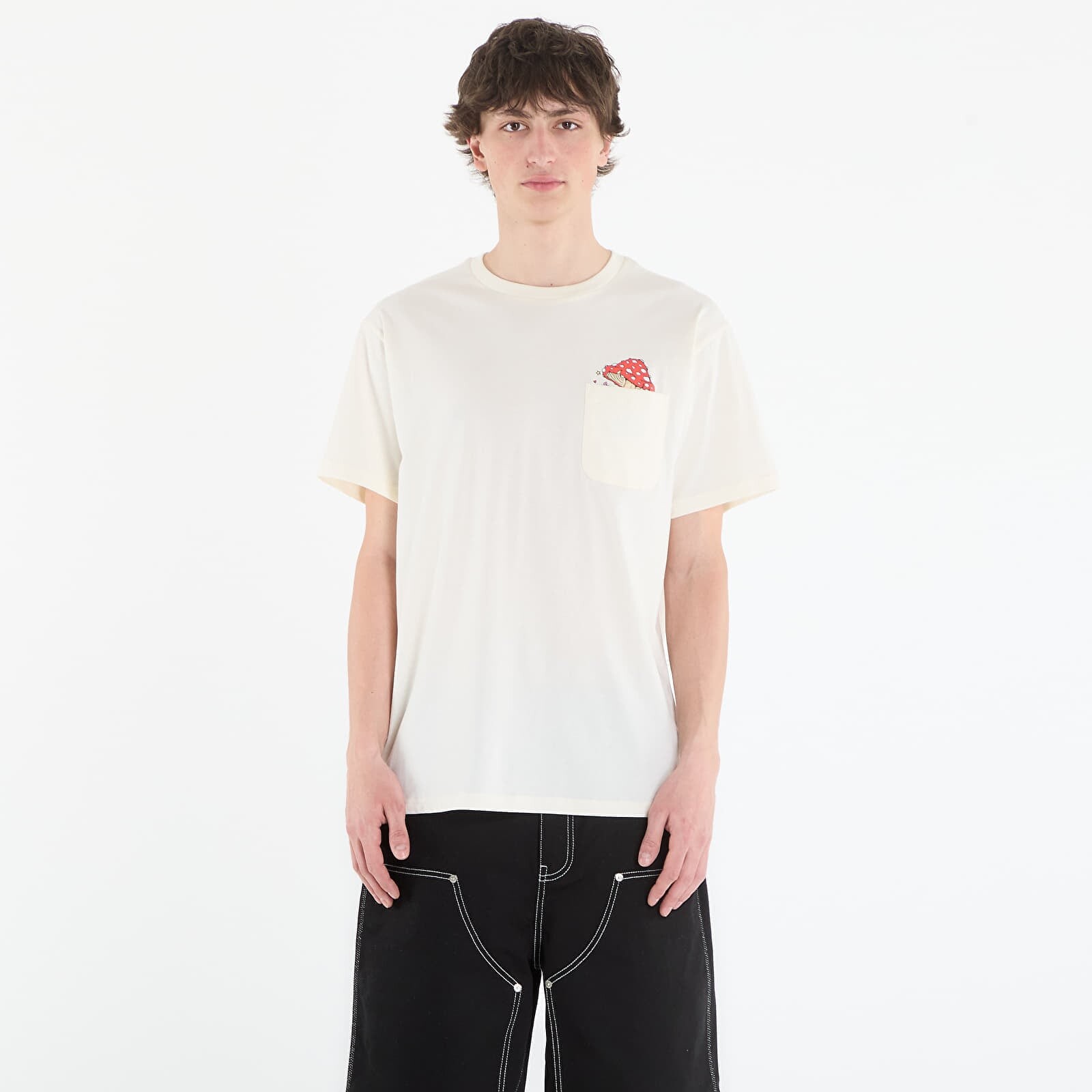 T-shirt RIPNDIP Funny Gungus Pocket Tee Bone S