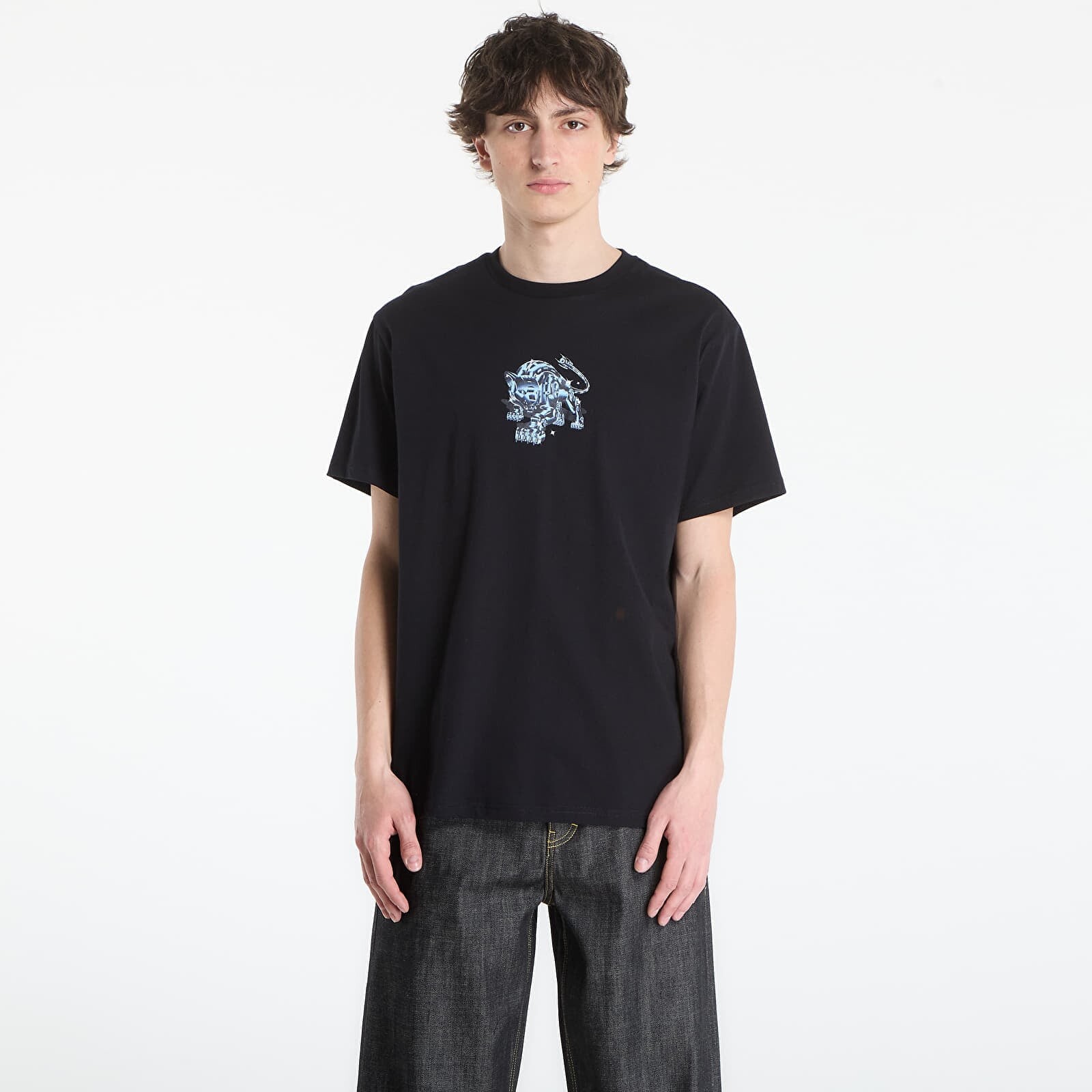 T-shirt RIPNDIP Cyborg Tee Black Wash S