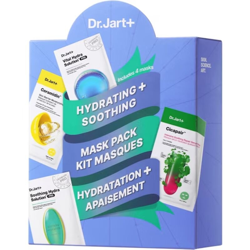 Dr. Jart+ Hydrating & Soothing Mask Kit gift set