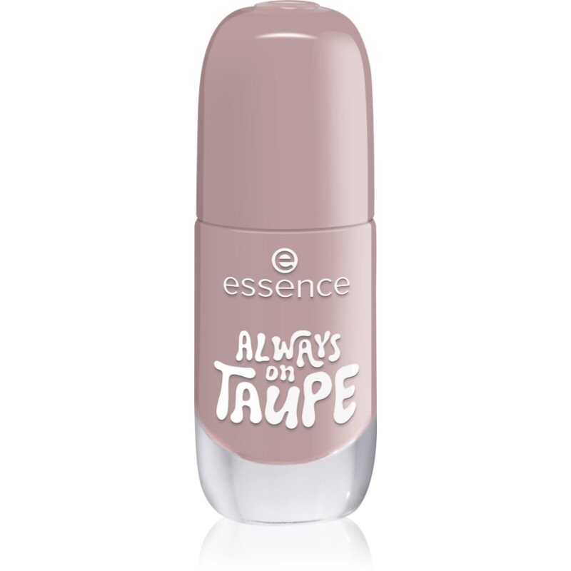 essence Gel Nail Polish gel nail polish shade 37 ALWAYS on TAUPE 8 ml