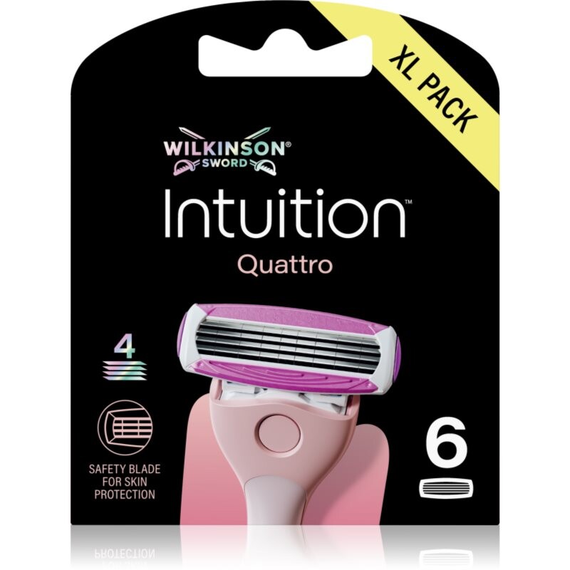 Wilkinson Sword Intuition Quattro spare heads