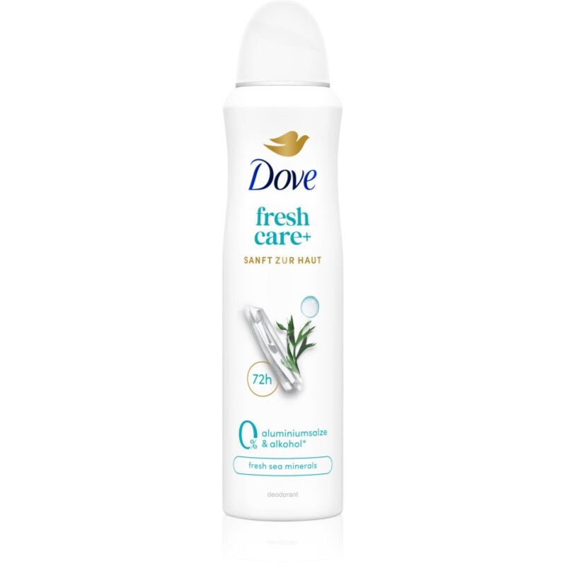 Dove 0% ALU Sea Minerals alcohol-free and aluminium-free deodorant in a spray 150 ml