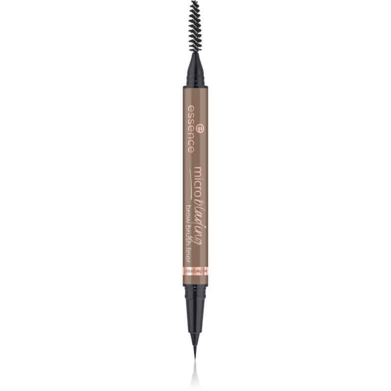 essence Microblading eyebrow pencil with brush shade 03 Neutral Brown 0.6 ml