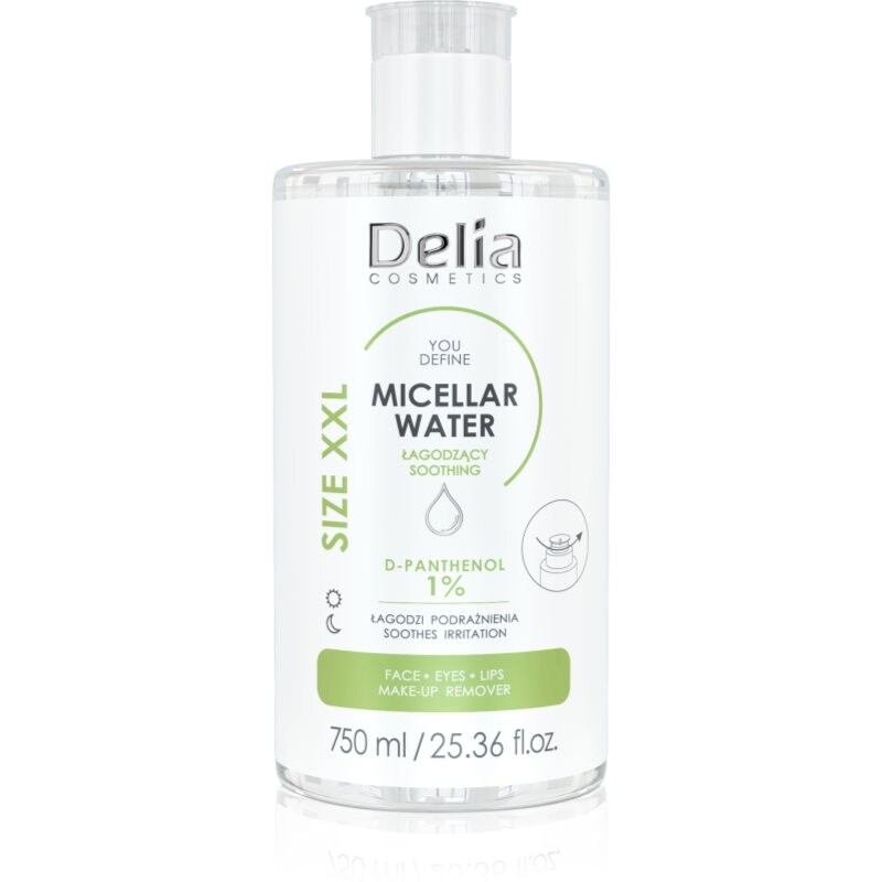 Delia Cosmetics You Define soothing micellar water 750 ml