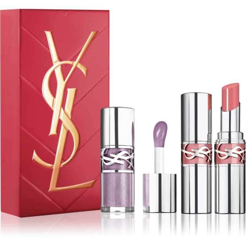 Yves Saint Laurent Loveshine Plumping Lip Oil Gloss gift set for women
