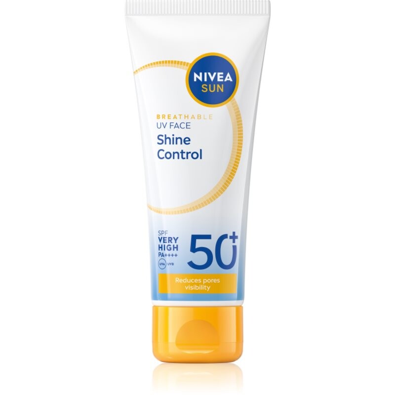NIVEA SUN Shine Control facial sunscreen SPF 50+ SPF 50+ 40 ml