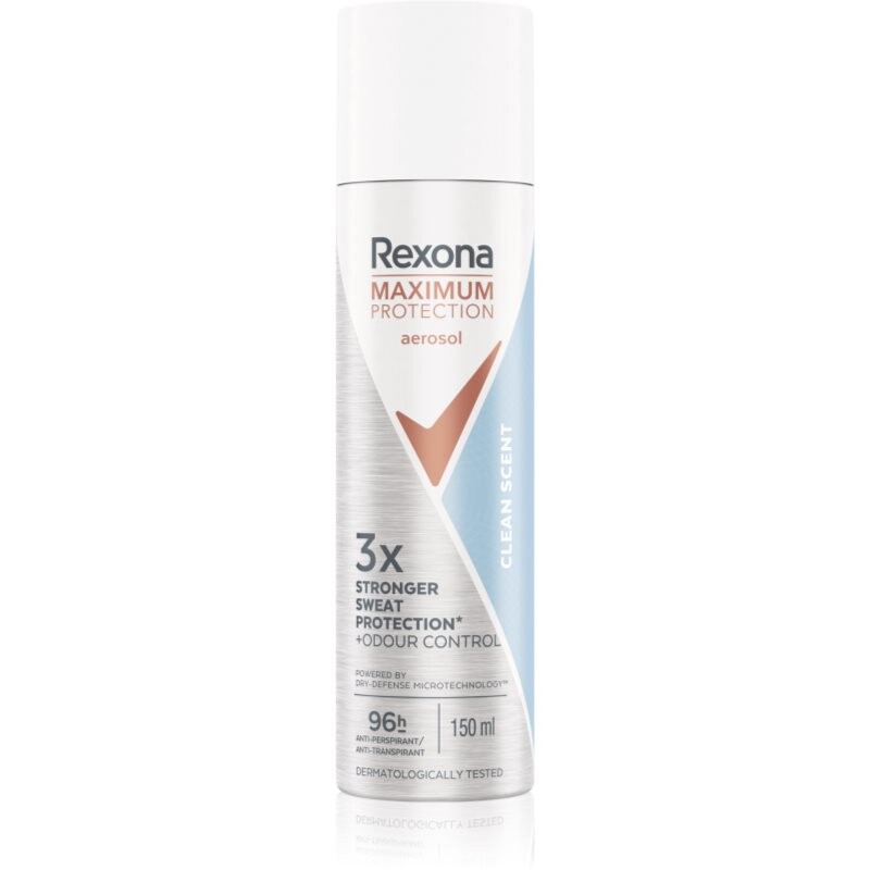 Rexona Maximum Protection Clean Scent deodorant spray 150 ml