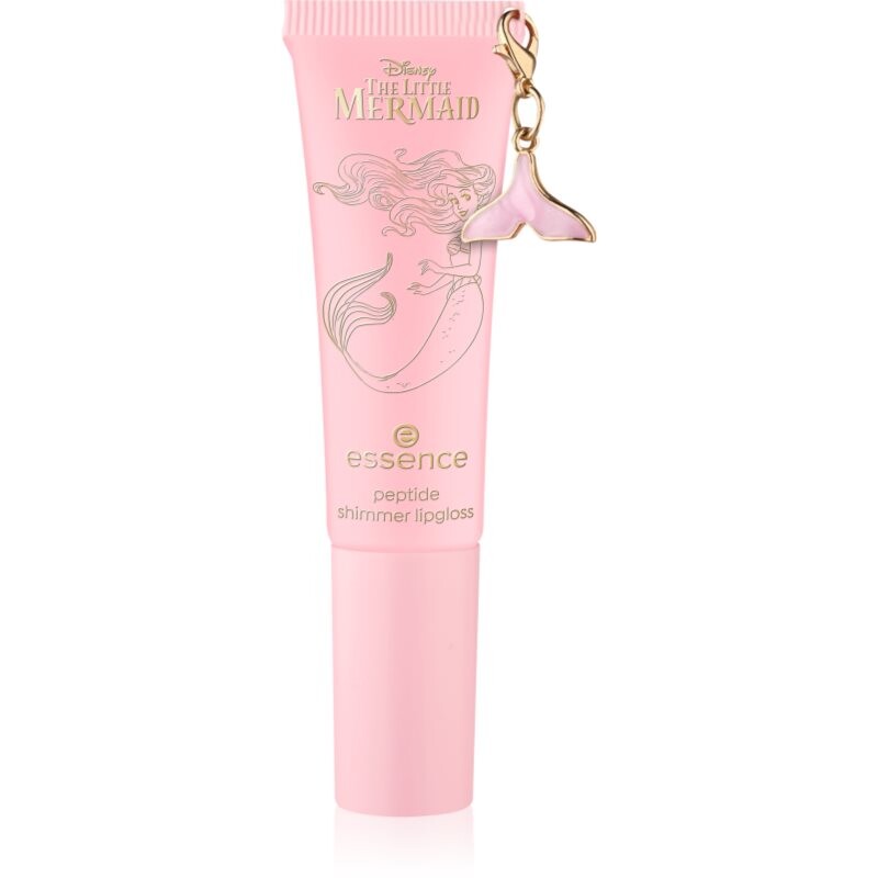 essence Disney The Little Mermaid shimmering lip gloss with peptides shade 01 Mer-mazing 10 ml