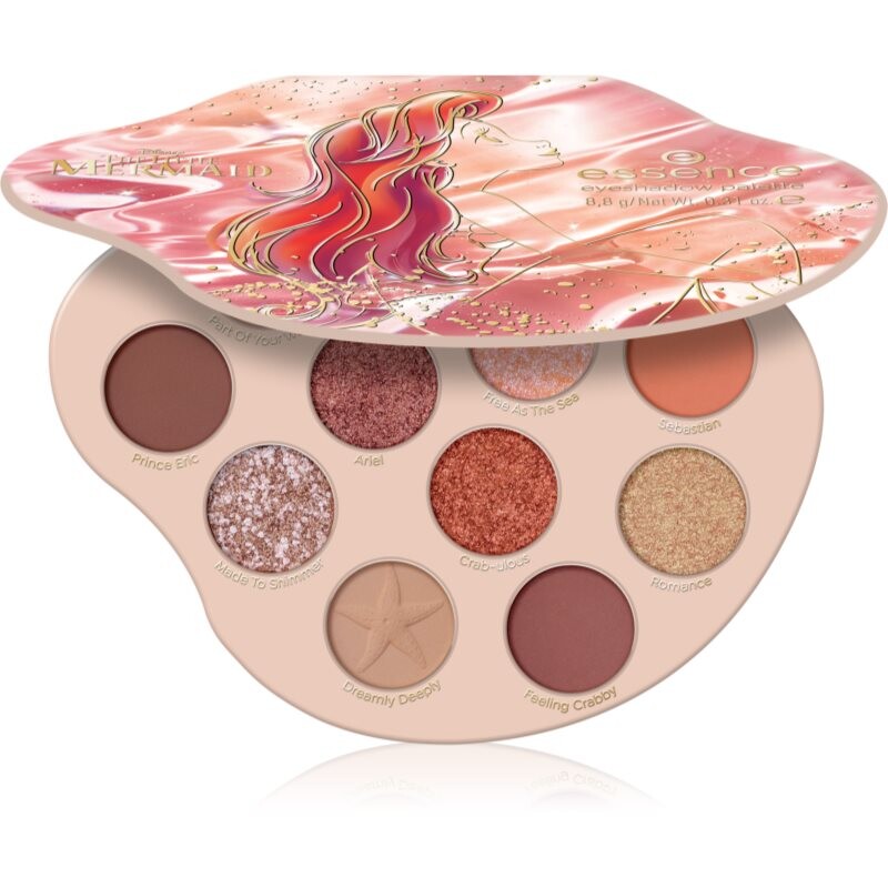 essence Disney The Little Mermaid eyeshadow palette shade 8.8 g