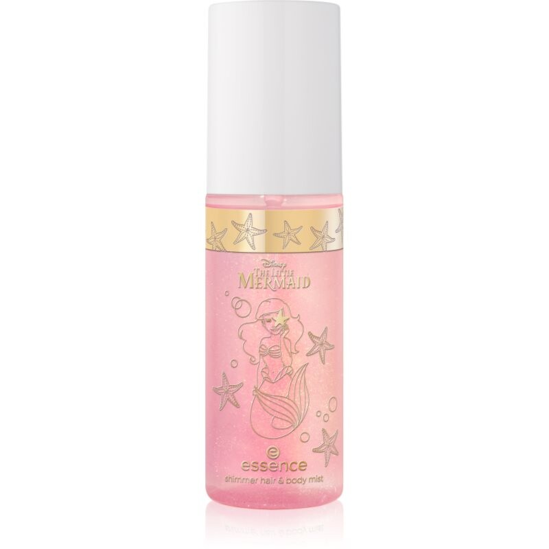 essence Disney The Little Mermaid body mist with glitter for women 100 ml