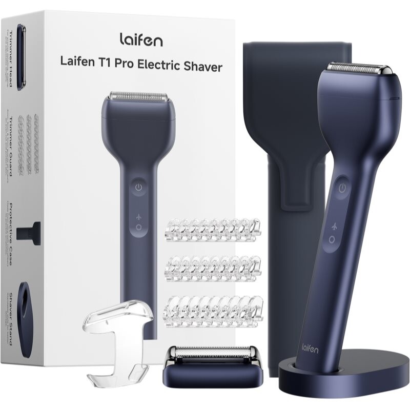 Laifen T1 Pro electric shaver with bag Dark Blue 1 pc