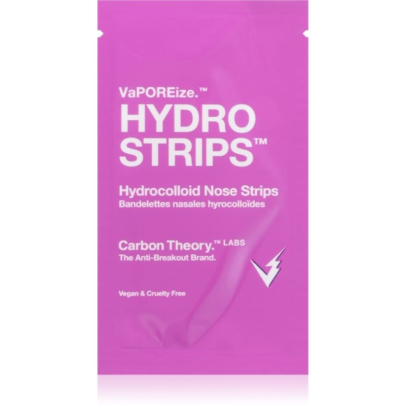 Carbon Theory Vaporeize Hydro Strips nose pore strips for blackheads 8 pc