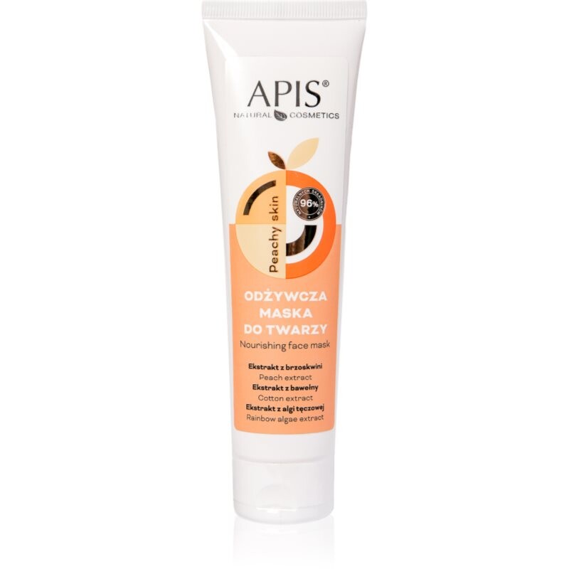 Apis Natural Cosmetics Peachy Skin face mask with nourishing effect 100 ml