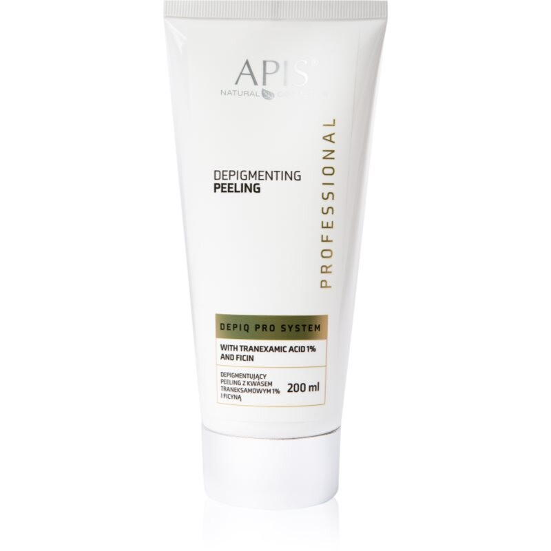 Apis Natural Cosmetics Depiq Pro System gentle scrub for pigment spot correction 200 ml
